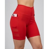Flix Spa - Short Yoga Mujer Suplex Nitro Con Bolsillo Estilo Moderno -A352