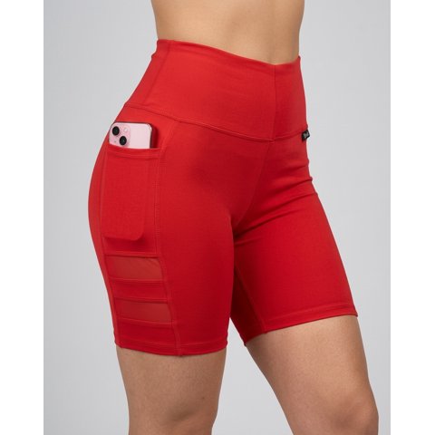 Flix Spa - Short Yoga Mujer Suplex Nitro Con Bolsillo Estilo Moderno -A352