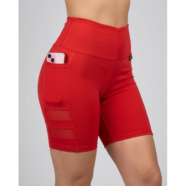 Short Yoga Mujer Suplex Nitro con Bolsillo Estilo Moderno -A352