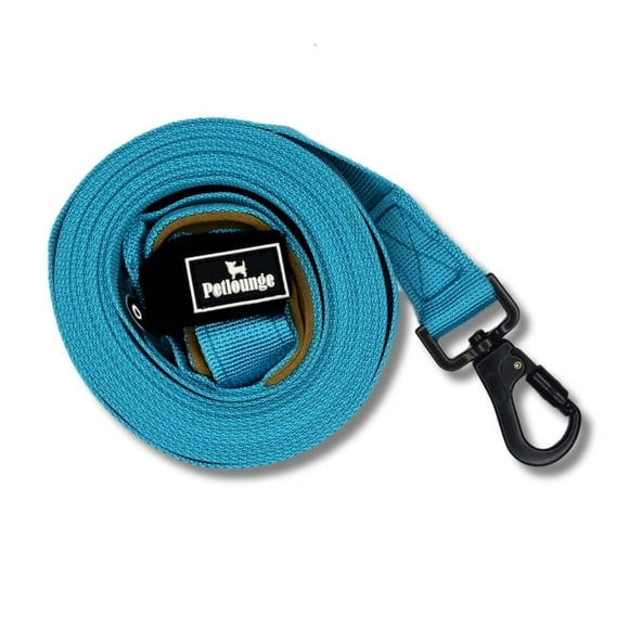 Correa De Paseo Adiestramiento Para Perros Petlounge 3m 2.0 turquesa