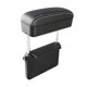 thumbnail image 2 of Reposabrazos Universal Para Coche, Caja Organizadora Con Soporte Para Codo, Reposabrazos, Negro, Blanco, 2 of 5