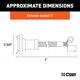 thumbnail image 2 of Arnés de cableado CURT 213 cm 7 pines Ford F-150/350, 2 of 9