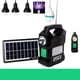 thumbnail image 3 of Linterna Kit Solar Portátil Camping Gdlite Mp3 Usb Gd 1000a Linterna, 3 of 3