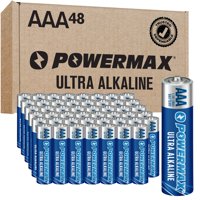 Pilas Aaa Powermax Alcalinas Ultrarduraderas De 48 Unidades