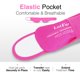 thumbnail image 5 of Envoltura para bolsas de hielo LotFancy Face con 4 paquetes de gel frío y caliente, color rosa, 5 of 9