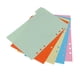 thumbnail image 5 of 5 piezas a5 kraft tabbed paper planner notebook divider index page multicolor, 5 of 5