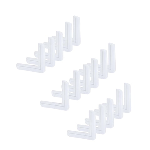 Bothyi - 16 Protectores De Esquina De Ventana Anticolisión Para Niños, Seguridad Para Armario, Escritorio, Blanco