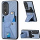 thumbnail image 1 of Funda Resistente para Honor 80 Pro con Tarjetero y Soporte, Diseño Magnético Azul, 1 of 5