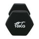 thumbnail image 2 of Mancuerna Bodytrainer Neopreno Hexagonal 10 KG, 2 of 3