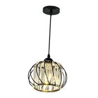 Magideal - Luz De Techo Lámpara Colgante Lámpara De Araña E27 Lámpara Colgante Decoración Lámpara Colgante Iluminación Para Club Tienda Granja Dormitorio Sala De Luz Blanca Negra