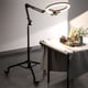 thumbnail image 1 of Trípode LED UBeeSize Pro Ring Light con soporte para teléfono y ruedas, 1 of 6