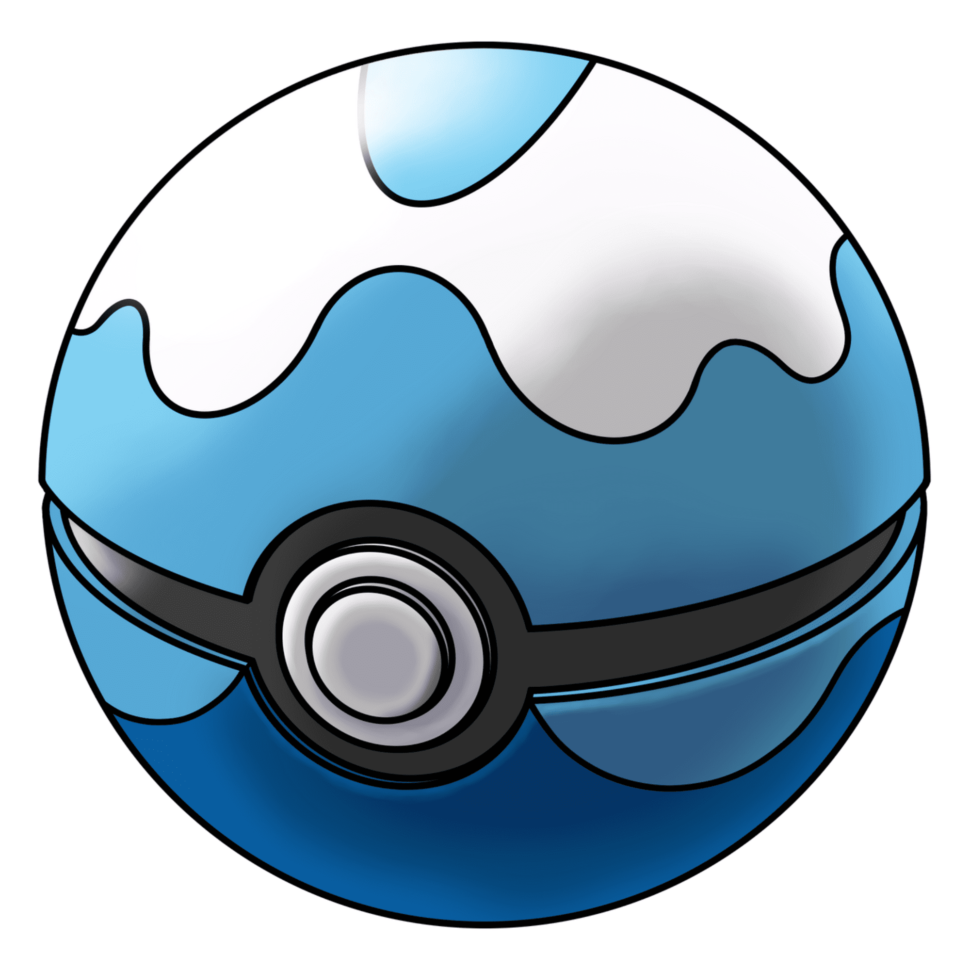 Pokebola - Dive Ball - Bola de buceo | Lider