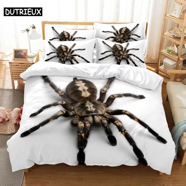 Spider And Animals Bedding Set Duvet Cover Set Bedding Digital Printing Bed Linen Bedding Set Fashion Design