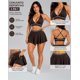 thumbnail image 2 of Conjunto Fitness Mujer Falda Con Short Interior Y Top - JYT057, 2 of 5