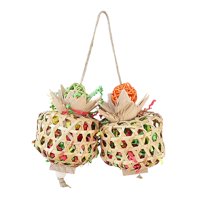 Ioensy - Trituradora De Forrajeo, Juguete Para Ejercicio, Juguetes Para Masticar Pájaros Para Pinzones, Cacatúas Y Pájaros