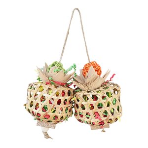 Ioensy - Trituradora De Forrajeo, Juguete Para Ejercicio, Juguetes Para Masticar Pájaros Para Pinzones, Cacatúas Y Pájaros