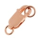 thumbnail image 2 of Cierres De Pinza De Langosta 925 Con Lazo Para Llavero, Joyería, Búsqueda De Oro Rosa, 2 of 5