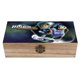thumbnail image 1 of Miles del Mañana Caja Organizadora de Madera Rústica - Caja Decorativa Multifuncional para Escritorio, Hogar, Oficina, Joyas y Manualidades, 1 of 6