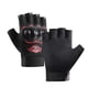 thumbnail image 5 of Guantes de montar en motocicleta, guantes de ciclismo, medio transpirable, equipo de protección de fitness, guantes antideslizantes sin dedos par Etiqueta roja roja, 5 of 5