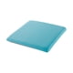 thumbnail image 3 of Cojín Cuadrado De Espuma Viscoelástica Para Silla, Ideal Para Coche, Conducir, Dormitorio, Oficina, Color Azul Claro., 3 of 5