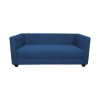 Induhome - Sofa Juanita 2 Cuerpos Chenille Azul