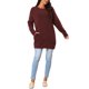 thumbnail image 2 of INSPIRE CHIC Suéter Casual de Mujer con Cuello Redondo, Manga Larga y Bolsillos Talla L Rojo Vino, 2 of 5
