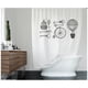 thumbnail image 1 of Cortina de baño Retro, 1 of 2
