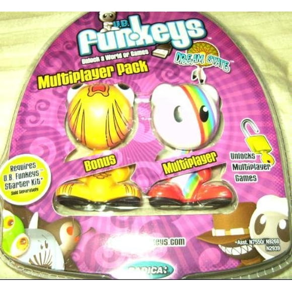 Toy Mattel UB Funkeys Lucky - Dream State, paquete multijugador