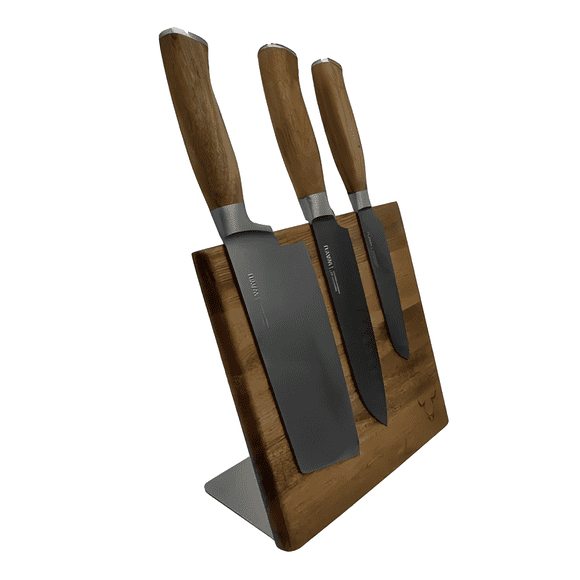 Block magnético 3 cuchillos premium limited cocina bbq