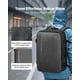 thumbnail image 5 of Mochila de viaje con aspiradora VEVOR 65L con bomba y cierre TSA, color gris, 5 of 9