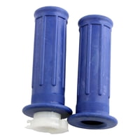 Ioensy - 2X Empuñaduras De Manillar Duraderas Antideslizantes Izquierda Derecha Para Yamaha Pw50 Reemplaza Al Azul