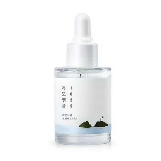 Sérum coreano con textura gel acuoso calmante y humectante con agua de mar de korea