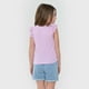 thumbnail image 2 of Polera Niña Kids Manga Corta Rib Lila Corona, 2 of 5