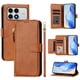 thumbnail image 1 of FOXDOCK Funda Tipo Cartera para Realme Narzo 80x Cuero PU con Cremallera y Correa de Muñeca, Ranuras para Tarjetas, Soporte Plegable, Cierre Magnético, 1 of 5