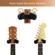 thumbnail image 2 of Onmiwod Guitar Wall Mount, Auto Lock Walnut Wood Guitar Hanger, 2 of 3