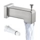 thumbnail image 1 of Desviador YASINU con caño para bañera, diseño cuadrado, diseño cuadrado, níquel cepillado, 1 of 6