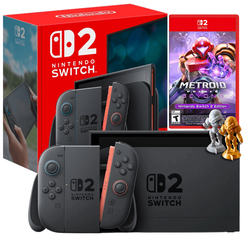 Consola Nintendo Switch 2 + Metroid Prime 4 Beyond Fisico Bundle Exclusivo