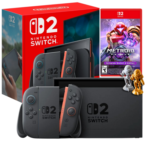 Consola Nintendo Switch 2 + Metroid Prime 4 Beyond Fisico Bundle Exclusivo