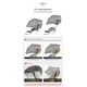 thumbnail image 5 of Extensor de parasol para asiento de coche Manito (negro), 5 of 9