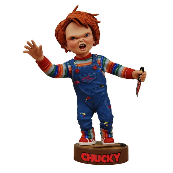 Figura NECA Chucky Head Knocker de 18 cm