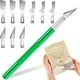 thumbnail image 5 of 1pc Craft Knife With 9PCS Exacto Knife Blades Refills (#11, 16, 17), Exacto Knife And Extra Blades For Beginners, Precision Hobby Knife For Carving Fondant, Scrapbooking, Stencils, 5 of 5