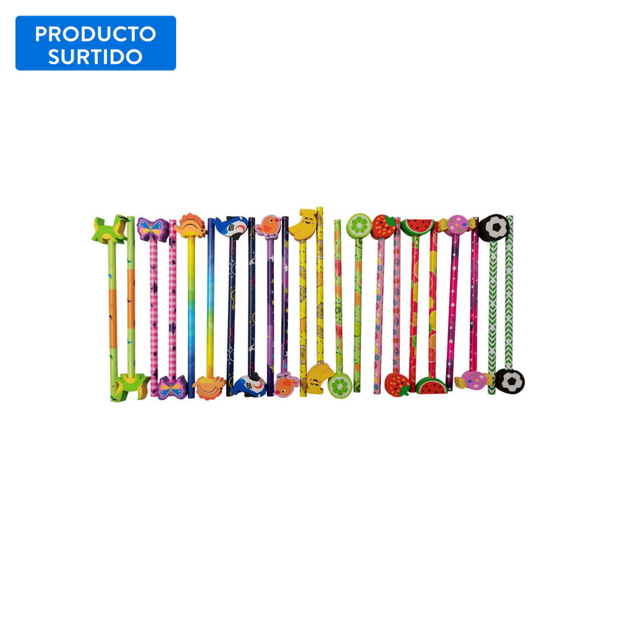 Lápices Grafito 22 Unidades, Producto Surtido 1 Un Pen+Gear