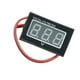 thumbnail image 3 of Pantalla De Medidor De Panel De Voltaje De Voltímetro Digital DC2.5V A 30V Para Motocicleta Roja, 3 of 5