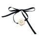 thumbnail image 1 of Gargantilla De Flores, Collar De Flores Blancas Grandes Para Novia, Fiesta De Halloween, 1 of 5