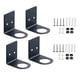 thumbnail image 1 of Dispensador de jabón BiJun, soporte de pared, 4 unidades, 2,7 cm, agujero negro, 1 of 6