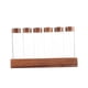 thumbnail image 1 of Tubos De Granos De Café Soporte De Exhibición De Madera Dispensador De Granos De Café Multiuso (17G), 1 of 3