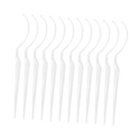 Magideal - 12 Piezas De Palillos De Exhibición De Pestañas, Soportes Para Pestañas, Palillos De Prueba De Extensiones De Pestañas, Aplicadores De Pestañas Para Claro