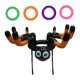 thumbnail image 4 of Juego De Lanzamiento De Aros De Halloween Con 4 Aros Para Carnaval, Juegos De Natación, Naranja, 4 of 5