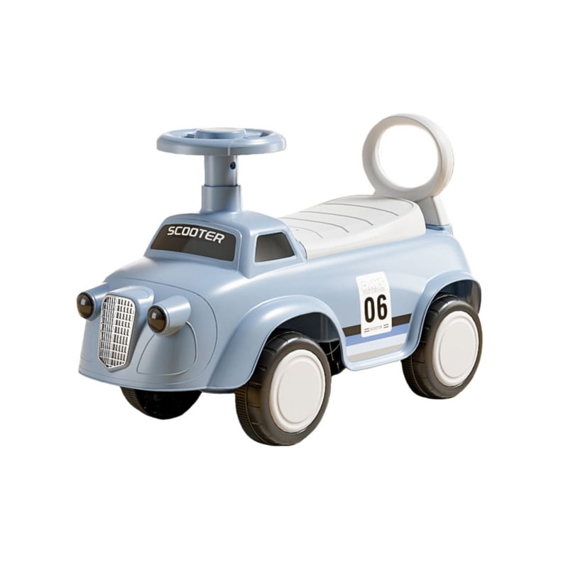 Babyluna - Andador Correpasillos Coche Infantil Con Música Azul