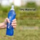 thumbnail image 5 of Botellas de agua AONIJIE de TPU, plegables y suaves, 500 ml, con pajita, 2, 5 of 8